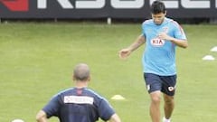 Kun y Filipe están listos para el partido ante el Zaragoza