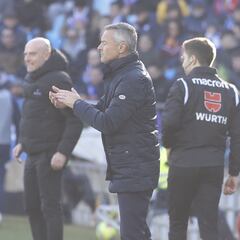 Escribá: “Recuperar esa agresividad y ese rigor defensivo nos ha dado un punto; hay que crecer desde ahí”