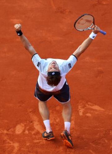 Las mejores imágenes de las semifinales Djokovic-Nadal y Ferrer-Tsonga