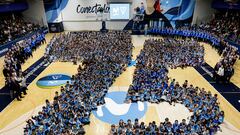 Tradicional foto de cantera del Movistar Estudiantes, en esta ocasión por su 75 aniversario.