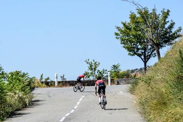 Nairo Quintana entrena en las carreteras de Mónaco tras volver a Europa en el vuelo del deporte colombiano. El ciclista del Arkéa-Samsic piensa en el Tour de Francia.