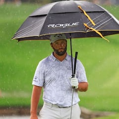 La lluvia aplaza al lunes el desenlace de The Players