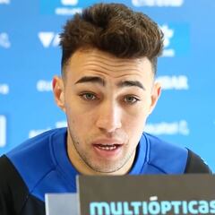 Munir: "En Vitoria estoy muy bien y tengo el cariño de la gente"
