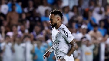 The Brazilian forward shows flashes of his old brilliance as he builds fitness and targets a place in the World Cup squad.