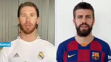 Ramos y Piqué, juntos en la campaña 'BeActive' de FIFA