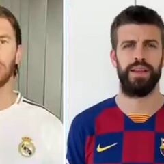 Ramos y Piqué, juntos en la campaña 'BeActive' de FIFA