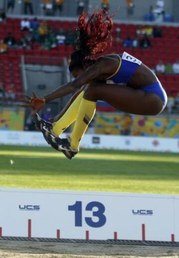 Caterine es campeona mundial y medalla de plata olímpica.
