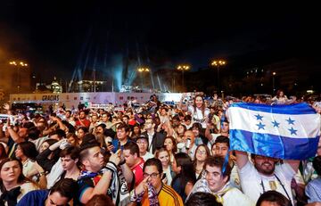 Las imágenes de la celebración del Real Madrid en Cibeles