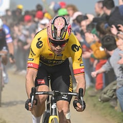 Las ‘vacaciones’ de Van Aert: 300 km en bicicleta de gravel