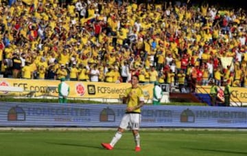 James, sinónimo de gol y alegría en El Metropolitano