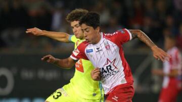 El mediocampista mexicano jugó el encuentro completo y fue amonestado a los 89 minutos. Junto a su equipo, perdió el partido al 90+3, con gol de Dimitrios Goutas.
