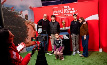 07/02/26 
EVENTO FIFA WORLD CUP 26 TROPHY TOUR COCACOLA SANTIAGO BERNABEU