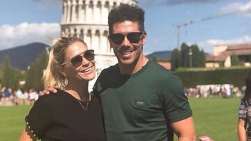Simeone asiste al partido de su hijo Giovanni en Florencia