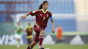 Deyna Castellanos brill&oacute; ante Chile.