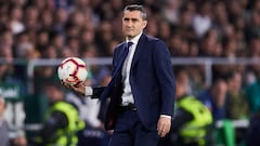 Valverde: Betis win "is an important step for Barcelona"