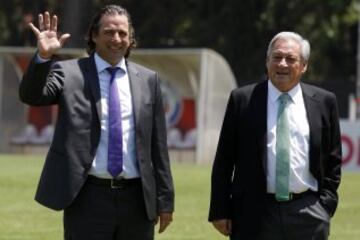 La presentación de Pizzi en imágenes