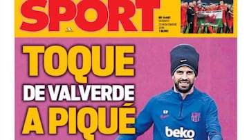 Sport atiza a Piqué