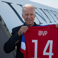 Joe Biden supports equal pay for the USWNT