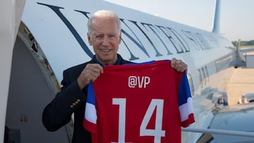 Joe Biden supports equal pay for the USWNT