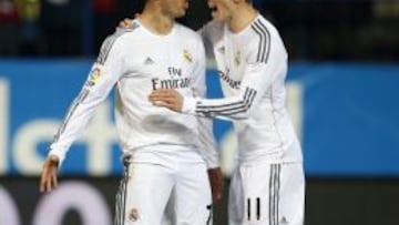 Cristiano y Bale, ante el Atlético