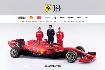 En el nuevo Ferrari han estrechado la parte trasera del monoplaza, que es continuista. Vettel y Leclerc, las dos bazas de Maranello para luchar por el Mundial.