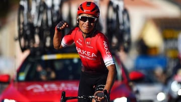 Nairo gana la etapa y es campeón de los Alpes Marítimos