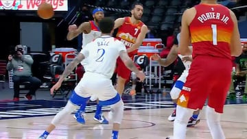 El recital en imágenes del show del Campazzo vs los Pelicans