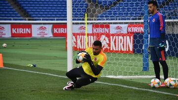 Álvaro Montero, arquero que podría tener minutos ante Corea del Sur.