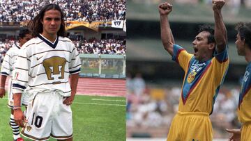 Los cinco jugadores m&aacute;s destacados que defendieron las playeras de Am&eacute;rica y Pumas