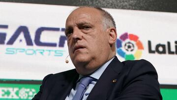 A Super League is not negotiable, says LaLiga president Tebas