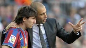 "Pep dijo que con él metería tres goles por partido"