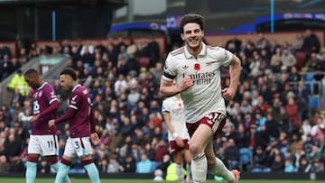 Burnley 0- Arsenal 2: resumen, resultado y goles del partido