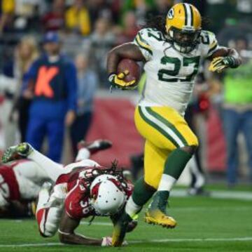 El power running back de Packers, Eddie Lacy, es un jugador que debe dar un golpe encima de la mesa y demostrar todo lo bueno que nos enseño el año pasado.