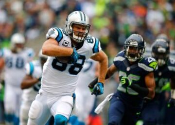 El partido frente a Seahawks, no solamente ser¨¢ recordado por sus n¨²meros. Y es que aquel partido se lo llev¨® Carolina con un drive final brutal, culminado por con una recepci¨®n extraordinaria de Olsen en medio de la ¡°Legion of Boom¡±. Una jugada de esas que te sit¨²an en el olimpo.