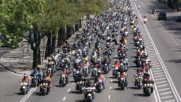 Las Harley, en la concentración de 2012.