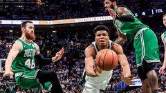 Antetokounmpo pone a los Bucks a un triunfo de la final del Este