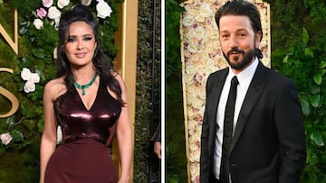 De Salma Hayek a Diego Luna: Mexicanos brillan con su presencia en los Golden Globes 2025