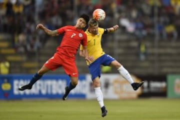 Las mejores imágenes del debut de Chile en el Sudamericano