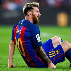Messi, al menos tres semanas de baja por rotura muscular