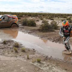 También se recorta la octava etapa del Dakar por las lluvias
