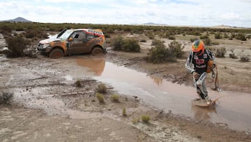 También se recorta la octava etapa del Dakar por las lluvias