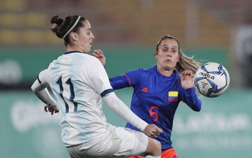 Final del fútbol femenino en los Juegos Panamericanos de Lima.