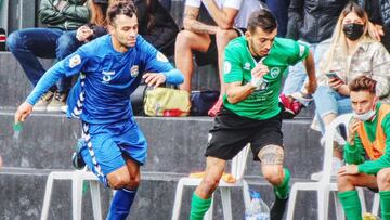 Imagen del partido entre el Ibarra y el Atlético Paso