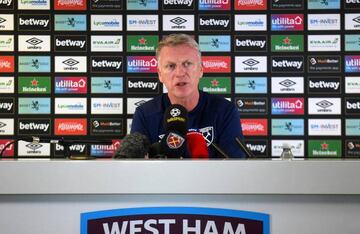 30 December 2019, England, London: New West Ham United Scottish manager David Moyes speaks during his presentation press conference at Rush Green Training Ground.    30/12/2019 ONLY FOR USE IN SPAIN