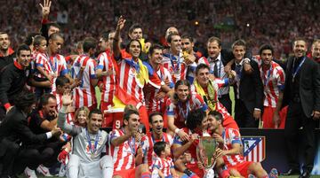 En la temporada y media que estuvieron juntos en el Atlético de Madrid obtuvieron tres títulos: Europa League (2011/12), Supercopa de Europa (2012/13) y Copa del Rey (2012/13).