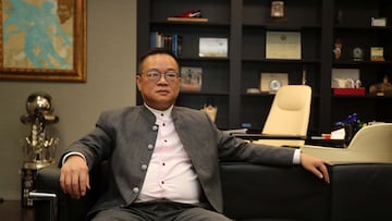 Chen Yansheng, presidente y propietario del Espanyol.