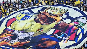 ¡De nada sirvió! Sanción a la porra del América por uso de manta durante el Clásico Capitalino