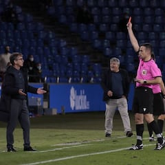 Otra expulsión de Vázquez: solo aguantó cuatro partidos