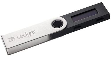 Envía y recibe criptoactivos con esta billetera Ledger Nano S superventas