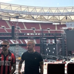 Natos y Waor: “De niños soñábamos llegar al Metropolitano jugando al fútbol antes que cantando”